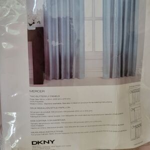2 Curtain panels 100x84 inches